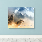 Toile Yellowstone Park American Canvas Art (Insitu (Plancher de Bois))