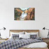 Toile Yellowstone, WY - Great Falls et Grand (Insitu(Chambre))