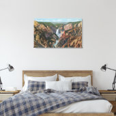 Toile Yellowstone, WYfrom Artist's Point (Insitu(Chambre))