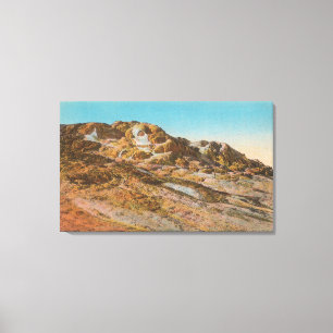 Toile Yellowstone, WYView de Jupiter Terrace