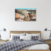 Toile Yellowstone, WYView de Mammoth Hot Springs (Insitu(Chambre))