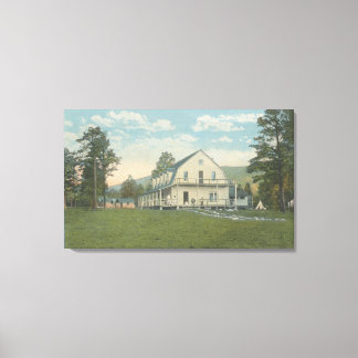 Toile Yellowstone, WYView de Piney Inn