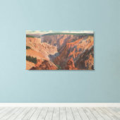 Toile Yellowstone, WYView du canyon de Yellowstone (Insitu (Plancher de Bois))