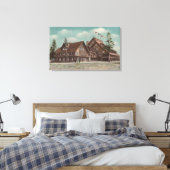 Toile Yellowstone, WYView of Whole Old Faithful Inn (Insitu(Chambre))