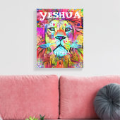 TOILE YESHUA LION DE JUDAH CHRISTIAN ART CANVAS (Insitu(Salon))