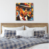 Toile Yeux cachés (Insitu(Chambre))