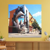 Toile Yeux de l'odeur (Insitu(Salon))