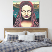 Toile Yeux de mona lisa (Insitu(Chambre))