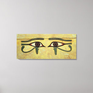 Toile Yeux d'Udjat sur un cercueil, royaume moyen
