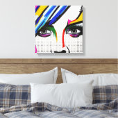 Toile Yeux mentants (Insitu(Chambre))