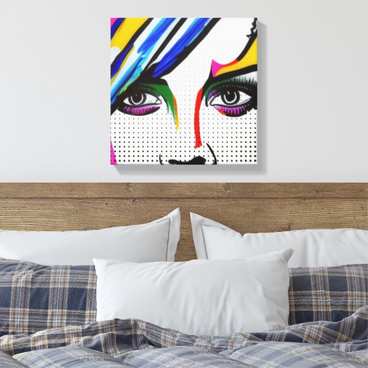 Toile Yeux mentants (Insitu(Chambre))