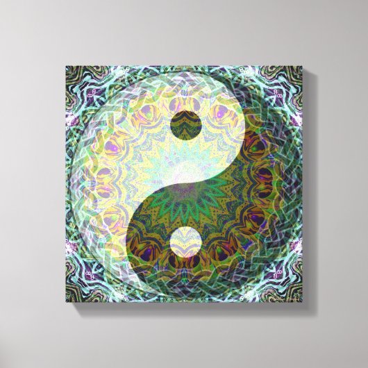 Toile Yin Yang Mandala (Recto)