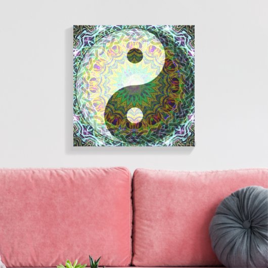 Toile Yin Yang Mandala (Insitu(Salon))