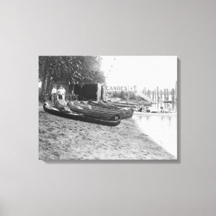 Toile Yocum Canoe House, Arlington Beach Park