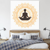 Toile yoga (dhyana mudra) (Insitu(Chambre))
