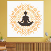 Toile yoga (dhyana mudra) (Insitu(Salon))
