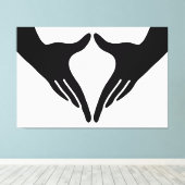 Toile Yoga Yoni Mudra (Insitu (Plancher de Bois))