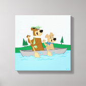 Toile Yogi Bear et Boo Boo Fun Canoe Adventure (Recto)