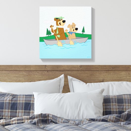 Toile Yogi Bear et Boo Boo Fun Canoe Adventure (Insitu(Chambre))