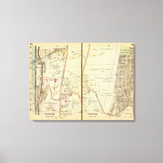 Toile Yonkers, New York 18 (Recto)