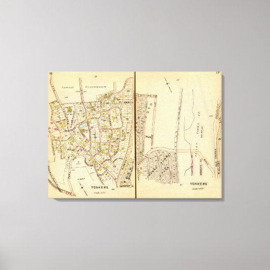 Toile Yonkers, New York 2 (Recto)