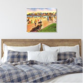 Toile York Beach Vue de Concordville Beach & (Insitu(Chambre))