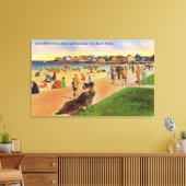 Toile York Beach Vue de Concordville Beach & (Insitu(Salon))