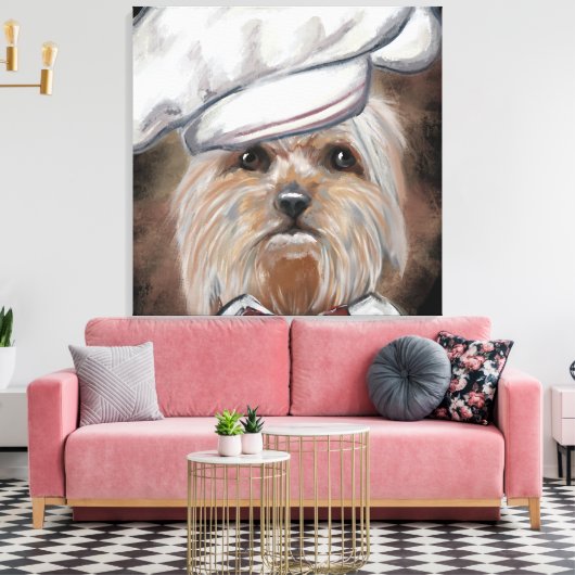 Toile Yorkie (Insitu(Salon))