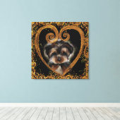 Toile Yorkie Poo (Insitu (Plancher de Bois))