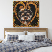 Toile Yorkie Poo (Insitu(Chambre))