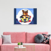 Toile Yorkie Poo (Insitu(Salon))