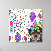 Toile Yorkie Poo (Recto)
