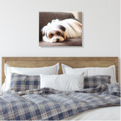 Toile Yorkie, Yorkshire Terrier, Expérience Ennui (Insitu(Chambre))