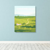 Toile Yorkshire dales (Insitu (Plancher de Bois))