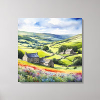 "Yorkshire Meadowsong" Paysage Yorkshire Dales