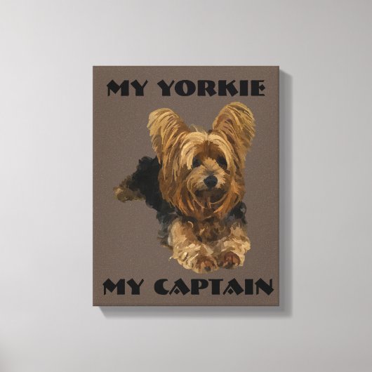 Toile Yorkshire Terrier (Recto)