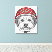 Toile Yorkshire Terrier Daredevil (Insitu (Plancher de Bois))