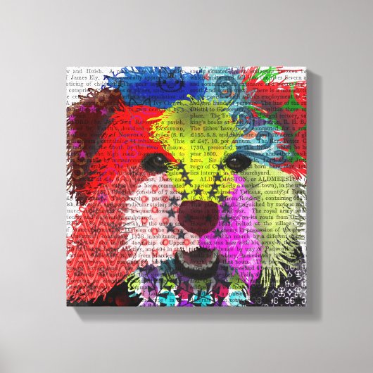 Toile Yorkshire Terrier - Patchwork (Recto)