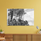 Toile Yosemite, CA - The Ahwahnee Lodge and El Capitan (Insitu(Salon))