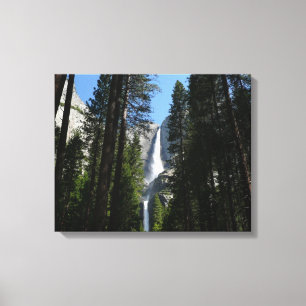 Toile Yosemite Falls et Woods Paysage Photographie