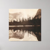 Toile Yosemite - Lac Mirror - Parc national (Recto)