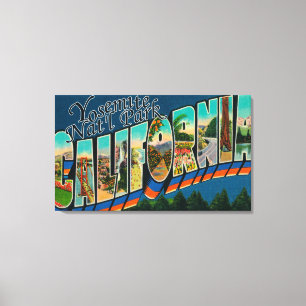 Toile Yosemite Nat'l Park, Californie