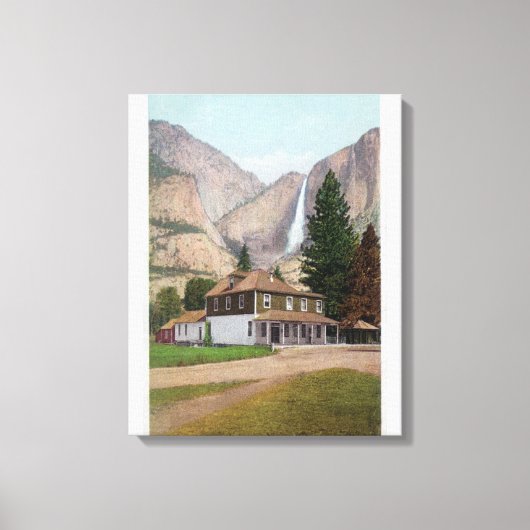 Toile Yosemite Valley Store and Post Office (Recto)