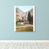 Toile Yosemite Valley Store and Post Office (Insitu (Plancher de Bois))