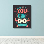 Toile You Can Do Everything (Insitu (Plancher de Bois))