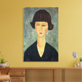 Toile Young Brunette, 1917 (Insitu(Salon))