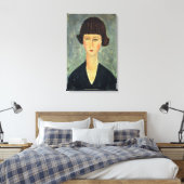 Toile Young Brunette, 1917 (Insitu(Chambre))