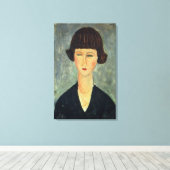Toile Young Brunette, 1917 (Insitu (Plancher de Bois))