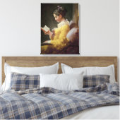 Toile Young Girl Reading, c.1776 (Insitu(Chambre))