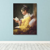 Toile Young Girl Reading, c.1776 (Insitu (Plancher de Bois))